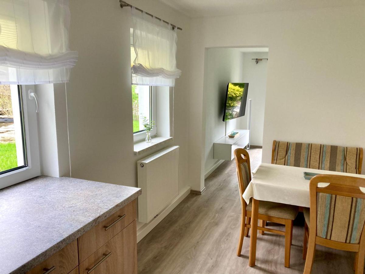 Ferienwohnung "Am Kirchsteig" Kurort Gohrisch Ngoại thất bức ảnh