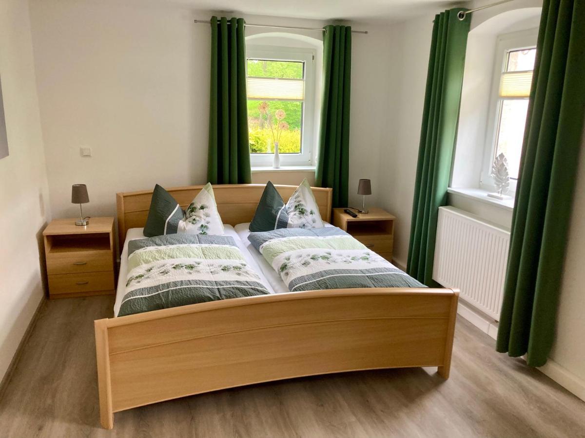 Ferienwohnung "Am Kirchsteig" Kurort Gohrisch Ngoại thất bức ảnh